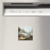 J.クラークによってエッチングされたサラマンカの戦い マグネット (インサイチュ (食洗機))