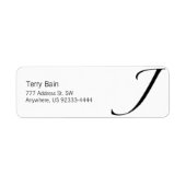 J – ザプフィノ ラベル (正面)