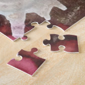 J -ジャスミンのコイルのアルファベットの芸術のパズル ジグソーパズル (側面)