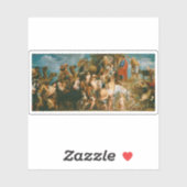 J.ジョルダン – モーセが岩から水を打つ シール (シート)