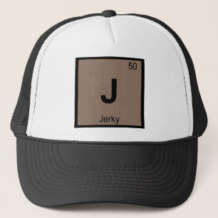 J - ビーフジャーキー 化学元素記号 周期表 キャップ