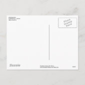 J.フーバーによるクリスマスイブ – ヴィンテージクリスマス シーズンポストカード (裏面)