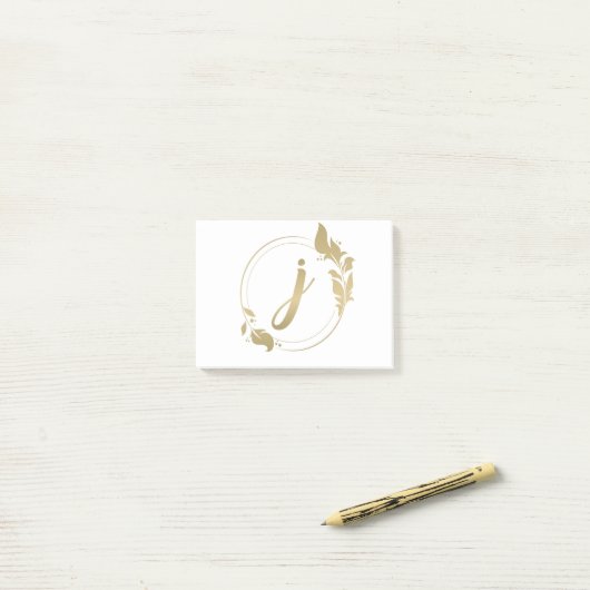 j ポストイット (デスク上)