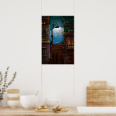 J.マシュー・ルートによる列車の前 ポスター (キッチン)