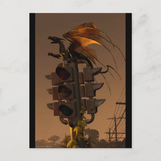 J.マシュー・ルートによる空の激怒 ポストカード (正面)