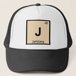 J - ヤールスベルグチーズ 化学元素記号表 キャップ