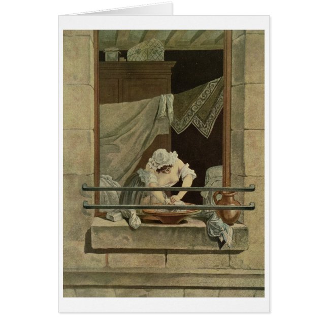 J.ローレントJulien (c1著刻まれるWasherwoman (正面)