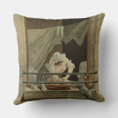 J.ローレントJulien (c1著刻まれるWasherwoman クッション (裏面)