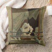 J.ローレントJulien (c1著刻まれるWasherwoman クッション (ブランケット)