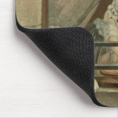 J.ローレントJulien (c1著刻まれるWasherwoman マウスパッド (コーナー)