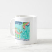 J.ヴォーン、等級4著勝利アートワーク コーヒーマグカップ (正面左)