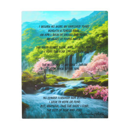 J.最高のG Whittierによる「今ここここここ」 メタルプリント