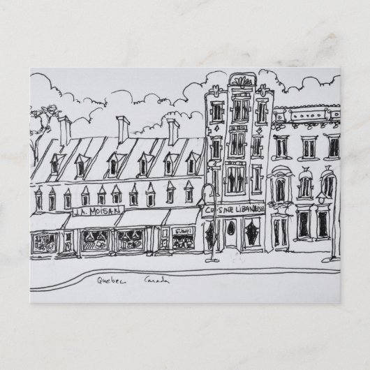 J.A.森さん食料品店 |カナダ ポストカード (正面)