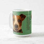 J.A.C.K. R.U.S.S.E.L.L.マグ コーヒーマグカップ (正面左)