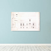 J.A.M.ウィスラーEsqのHouse & Studioデザイン キャンバスプリント (インサイチュ (ウッドフロア))