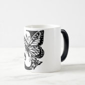 J Alphabet black butterfly モーフィングマグカップ (正面右)
