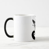 J Alphabet black butterfly モーフィングマグカップ (左)