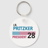 J.B. Pritzker 2028 キーホルダー (正面)