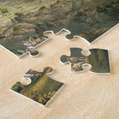 J. Blucが刻むAbyssiniaのアブハーの町 ジグソーパズル (側面)