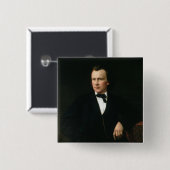 J. Brahms、c.1860 缶バッジ (正面&裏面)