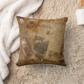 J. Byrnes's Steampunkの教授の世界 クッション (ブランケット)