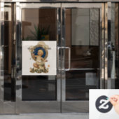 J.C.ライエンデッカーのヴィンテージ ベイビー バブルズ ウィンドウサイン (オフィスドア)