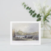 J.C. Beが刻んだ浮橋、イスタンブール ポストカード (スタンド正面)