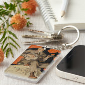 J.C. Leyendecker Banjo Player 1920 Art Deco Art キーホルダー (正面右)