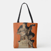 J.C. Leyendecker Banjo Player 1920 Art Deco Art トートバッグ (裏面)