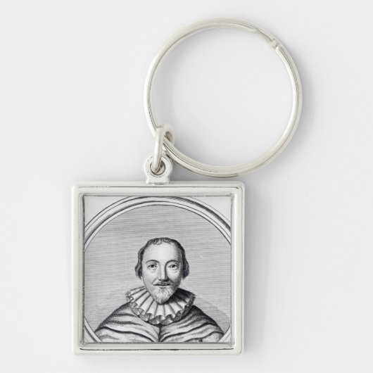 J. Caldwall著刻まれるオーランド・ギボンズ キーホルダー (正面)