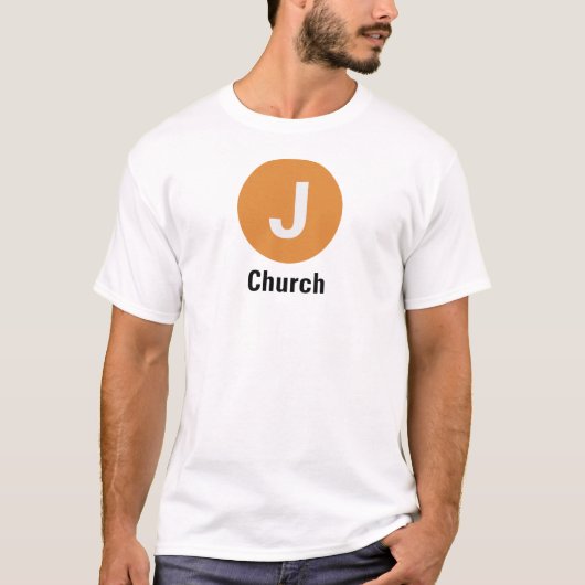J Church Light T-Shirt Tシャツ (正面)