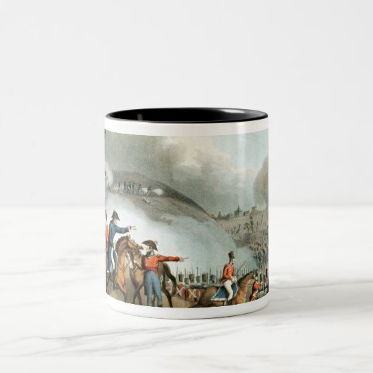 J. Clarkeがエッチングするサラマンカの戦い ツートーンマグカップ (中央)