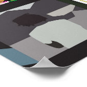 j coleアルバムミニマル ポスター (角)