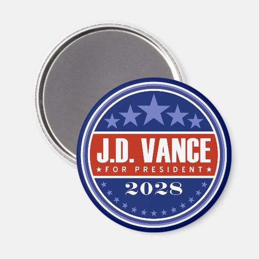 J.D. ヴァンス大統領2028 マグネット (正面/裏面)