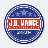 J.D. ヴァンス大統領2028 マグネット (正面)