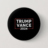 J D Vance 2024 缶バッジ (正面)