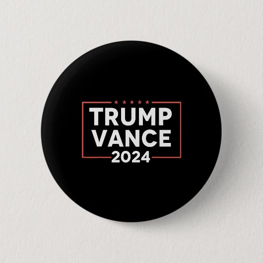 J D Vance 2024 缶バッジ (正面)