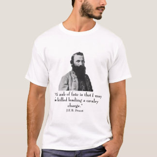 J.E.B. スチュワートおよび引用文 Tシャツ