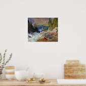 J.E.H.マクドナルド滝、モントリオール川 ポスター (キッチン)