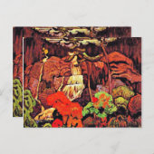 J.E.H.マクドナルド – アルゴマの滝, ポストカード (正面/裏面)