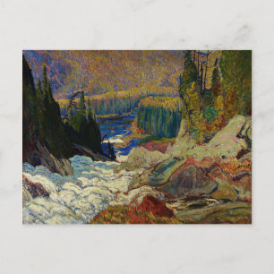 J.E.H. MacDonald -秋,モントリオール川, 1920. ポストカード