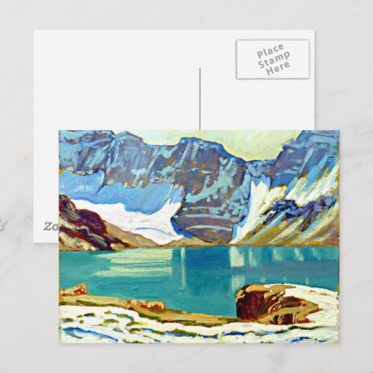 J.E.H. MacDonald - Lake McArthur, Yoho Park ポストカード (正面/裏面)