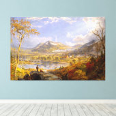 J. F. CROPSEY Starrucca Viaduct,ペンシルベニア州,1865 キャンバスプリント (インサイチュ (ウッドフロア))