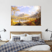 J. F. CROPSEY Starrucca Viaduct,ペンシルベニア州,1865 キャンバスプリント (インサイチュ (寝室))