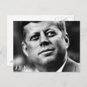 J.F.K. ポストカード (正面/裏面)