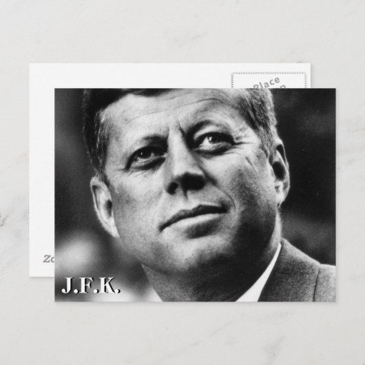 J.F.K. ポストカード (正面/裏面)