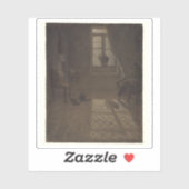 J.F. Millet - Le chat (The Cat at the Window) シール (シート)