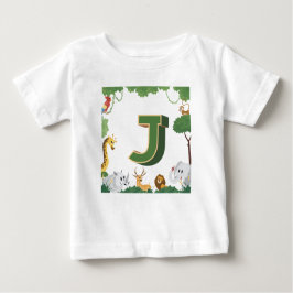 J for Jungle ベビーTシャツ
