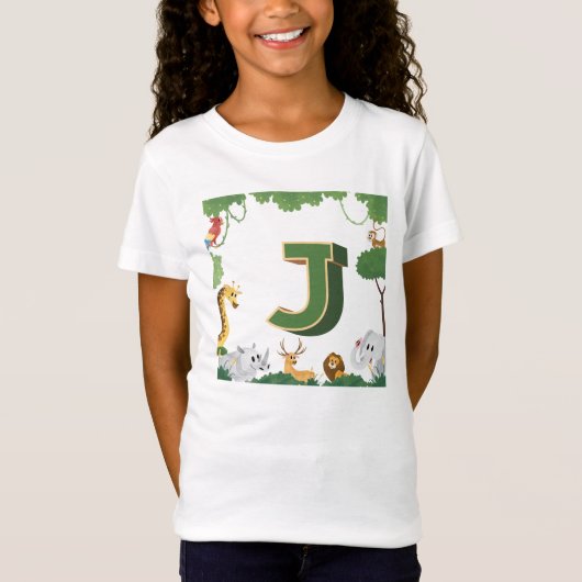 J for Jungle Tシャツ (正面)