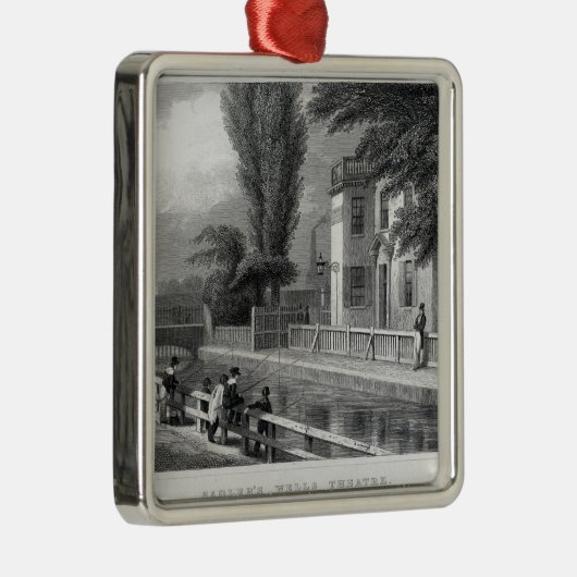 J. Garnerが刻むSadlerの井戸の劇場 メタルオーナメント (右)